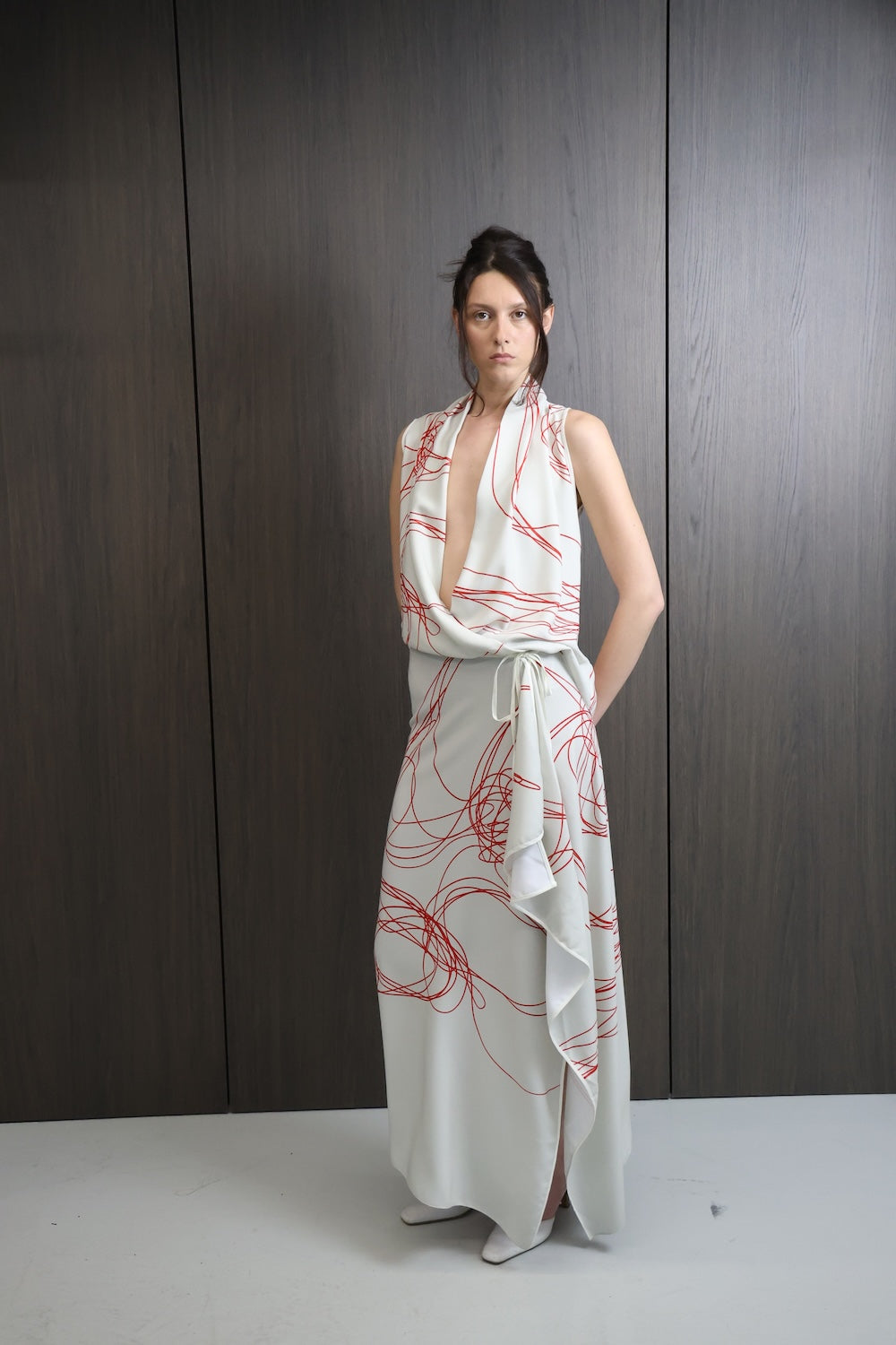 MAET Mess Printed Top