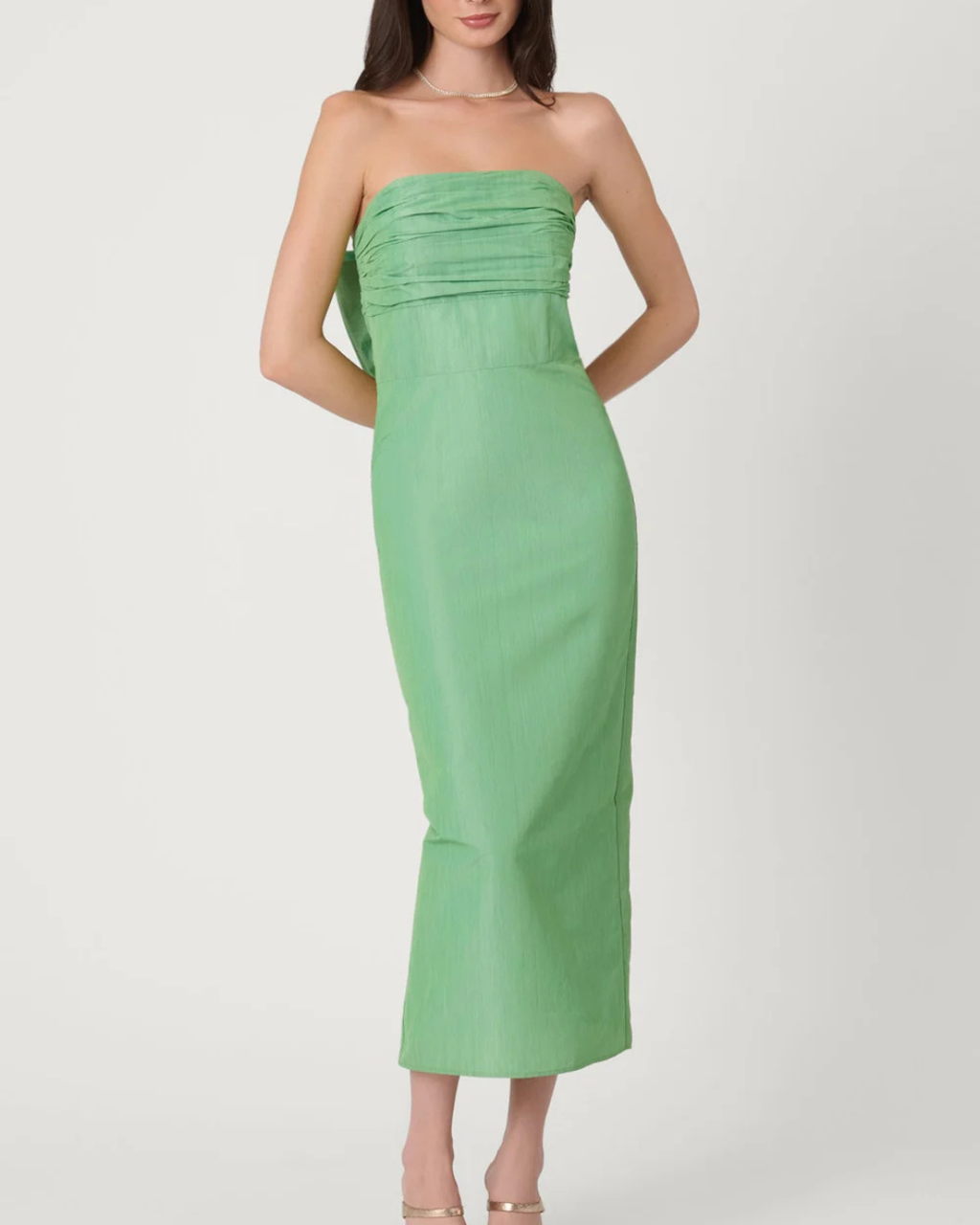 Shoshanna Midnight Katerina Dress - Verde