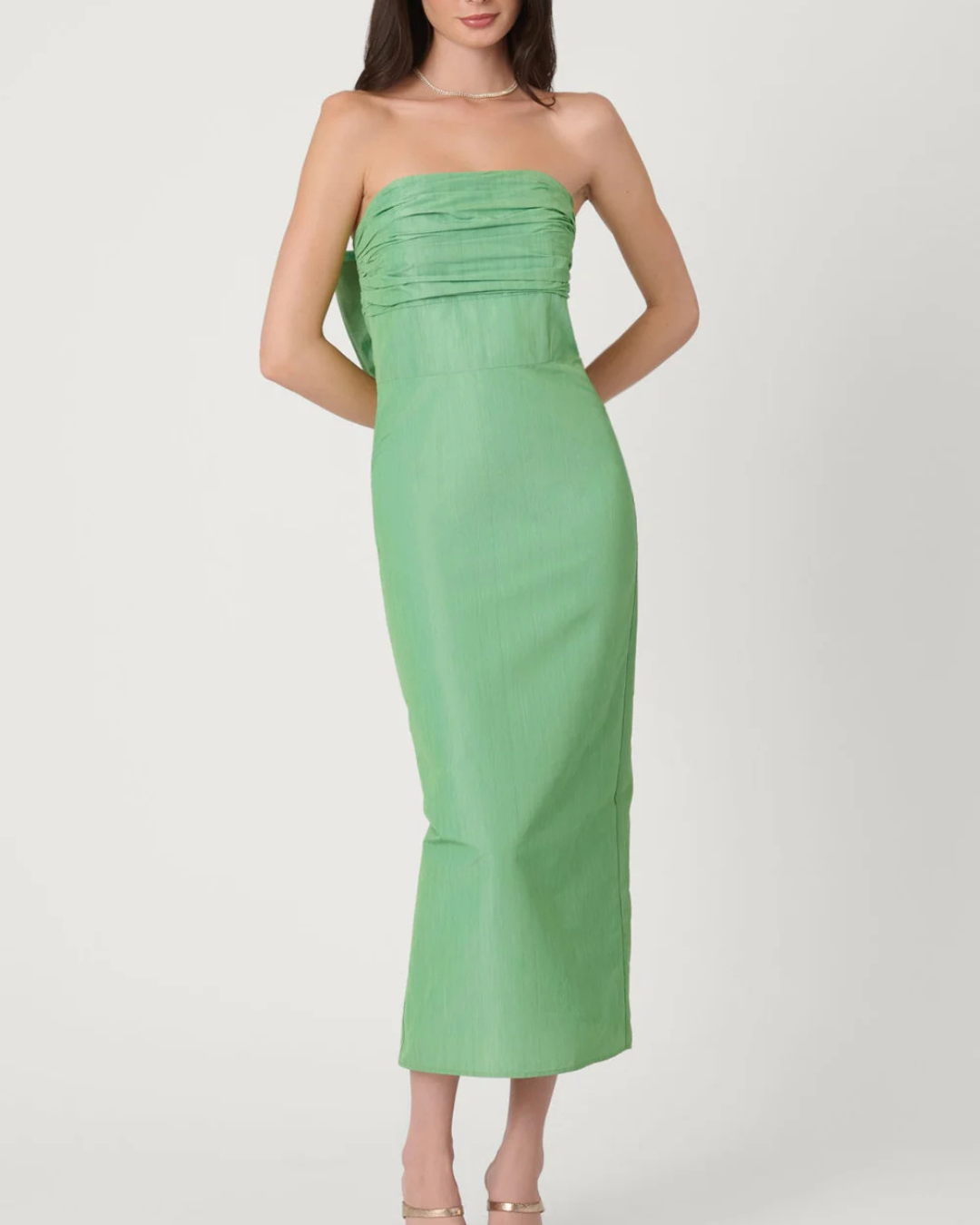 Shoshanna Midnight Katerina Dress - Verde