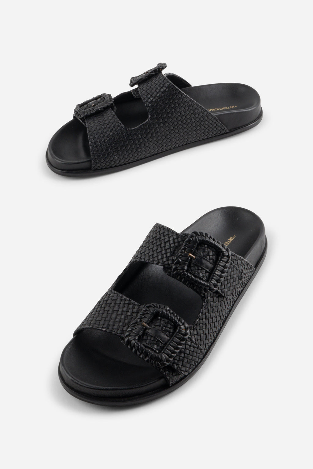 "INTENTIONALLY __________." Milano Sandal