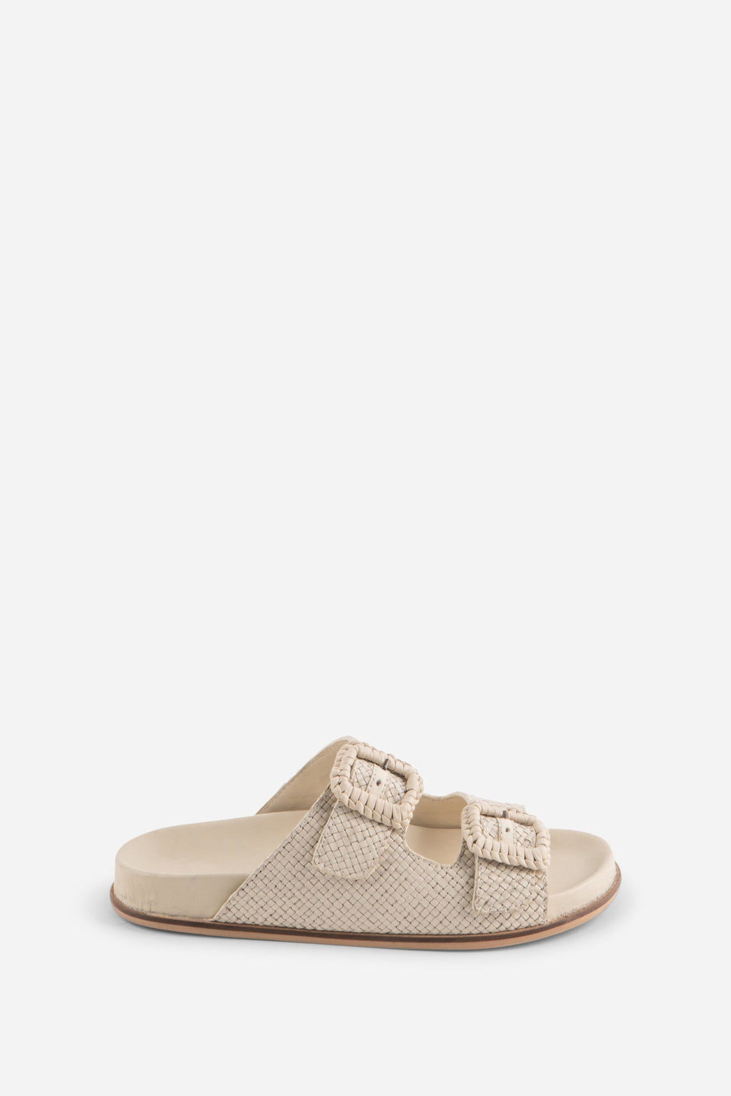 "INTENTIONALLY __________." Milano Sandal