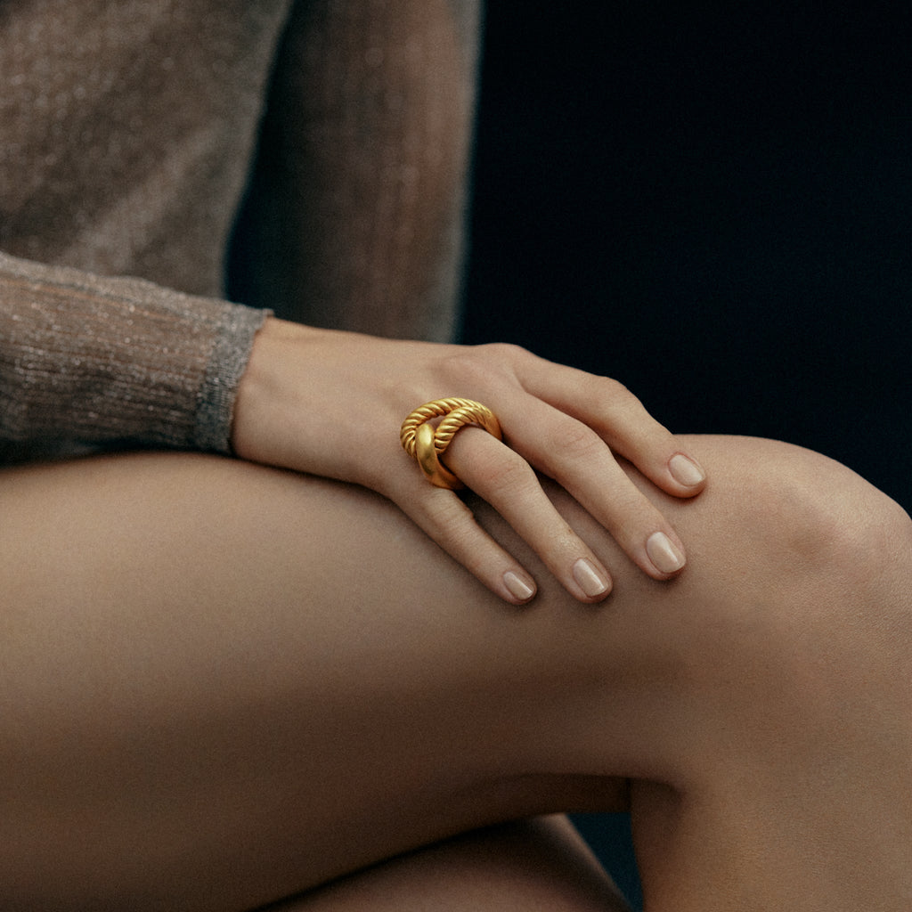 MING YU WANG Cine Ring - 18k Gold