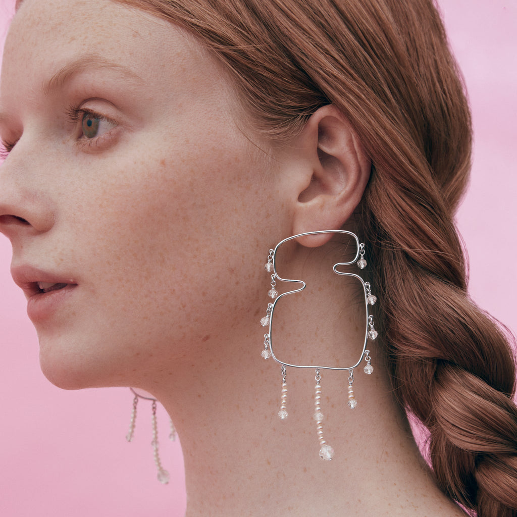 MING YU WANG Verge Earrings