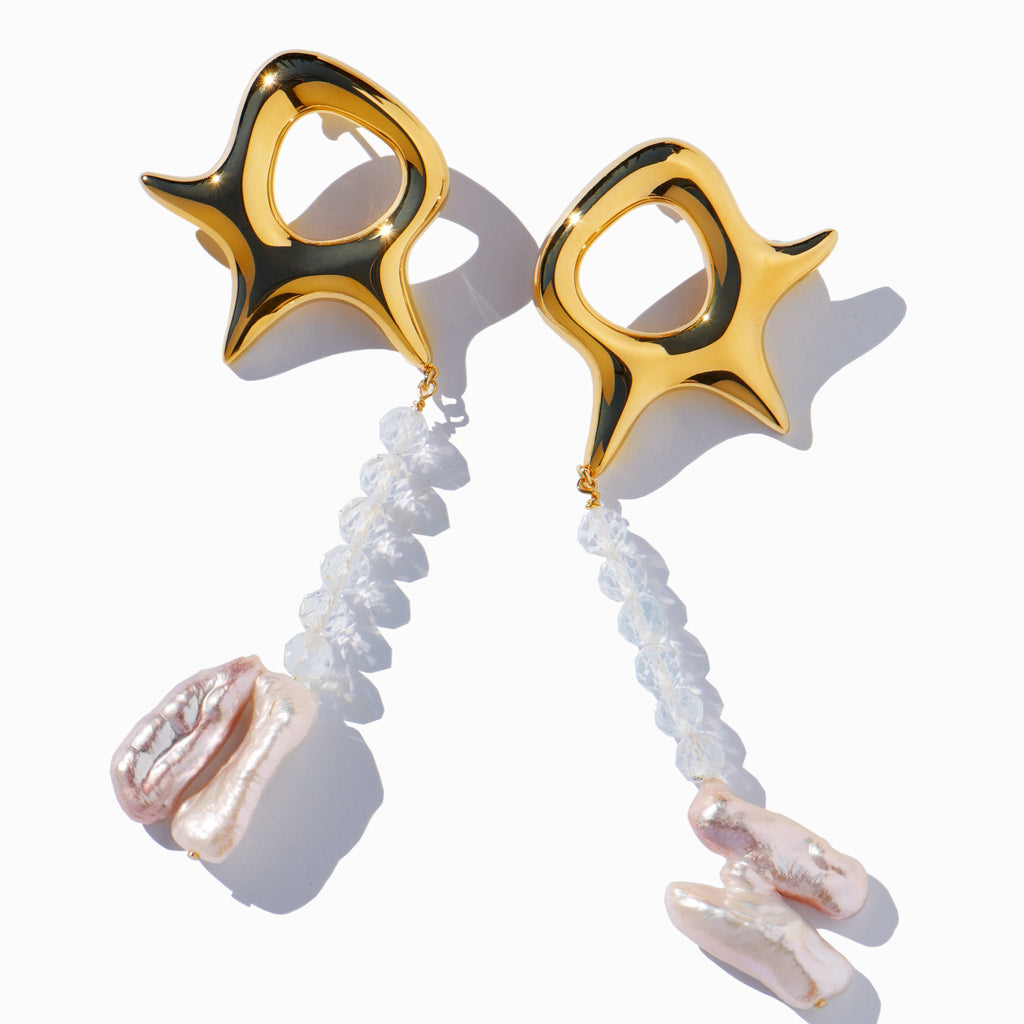 MING YU WANG Ziggy Earrings