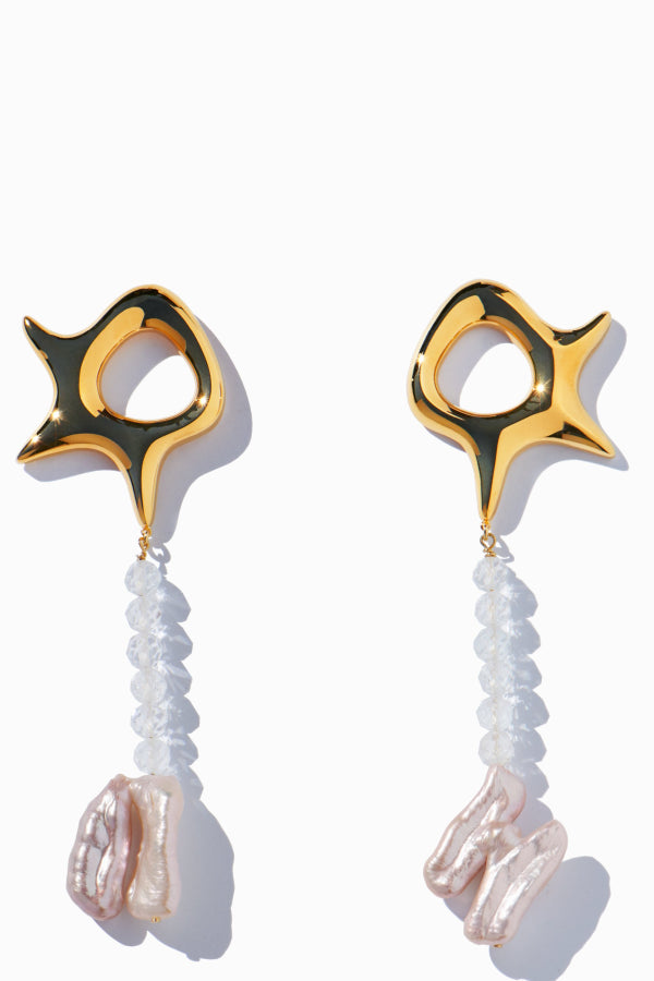 MING YU WANG Ziggy Earrings