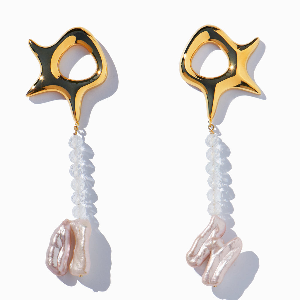 MING YU WANG Ziggy Earrings