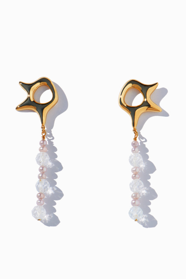 MING YU WANG Ziggy Mini Earrings