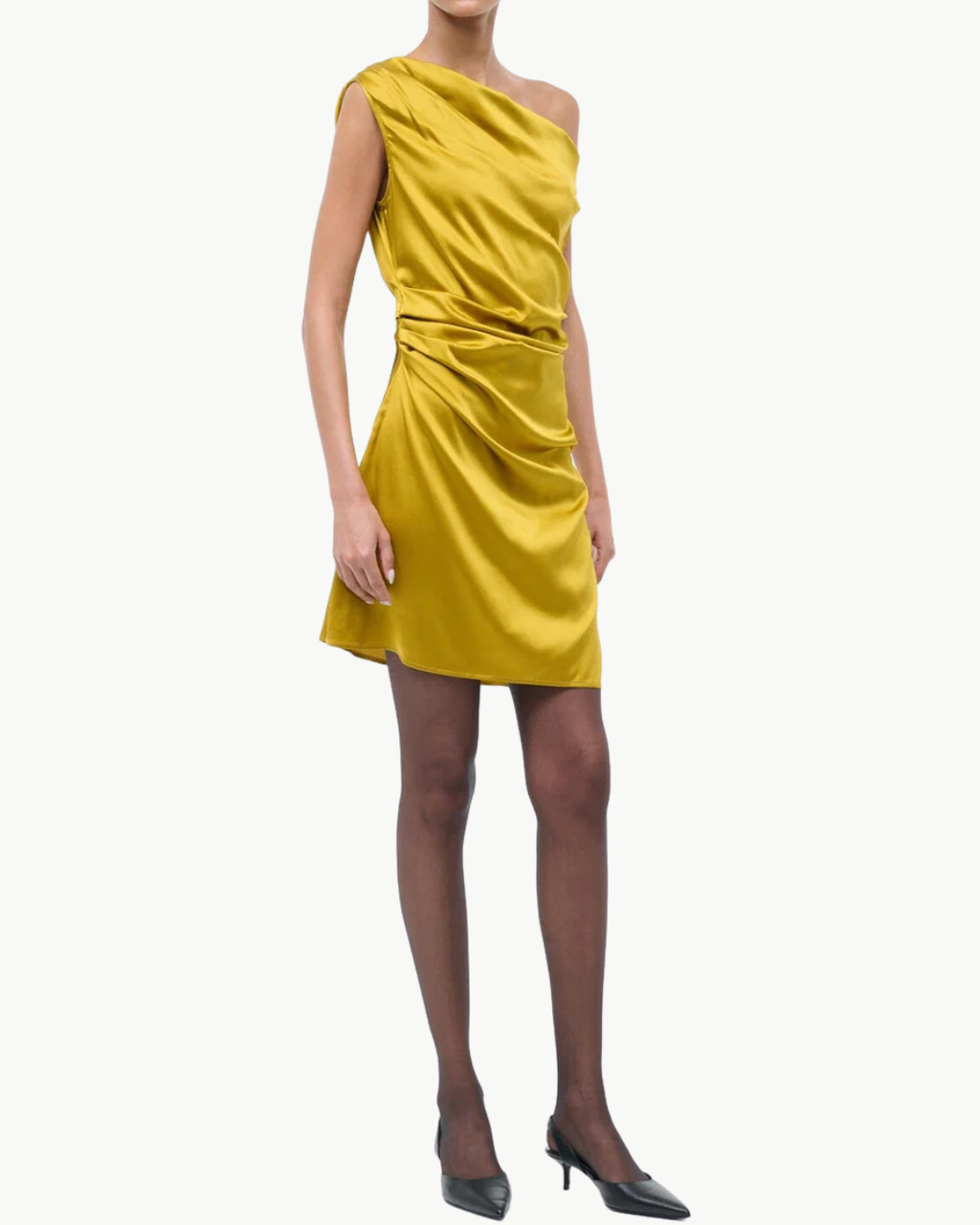 Staud Mini Phare Dress - Turmeric