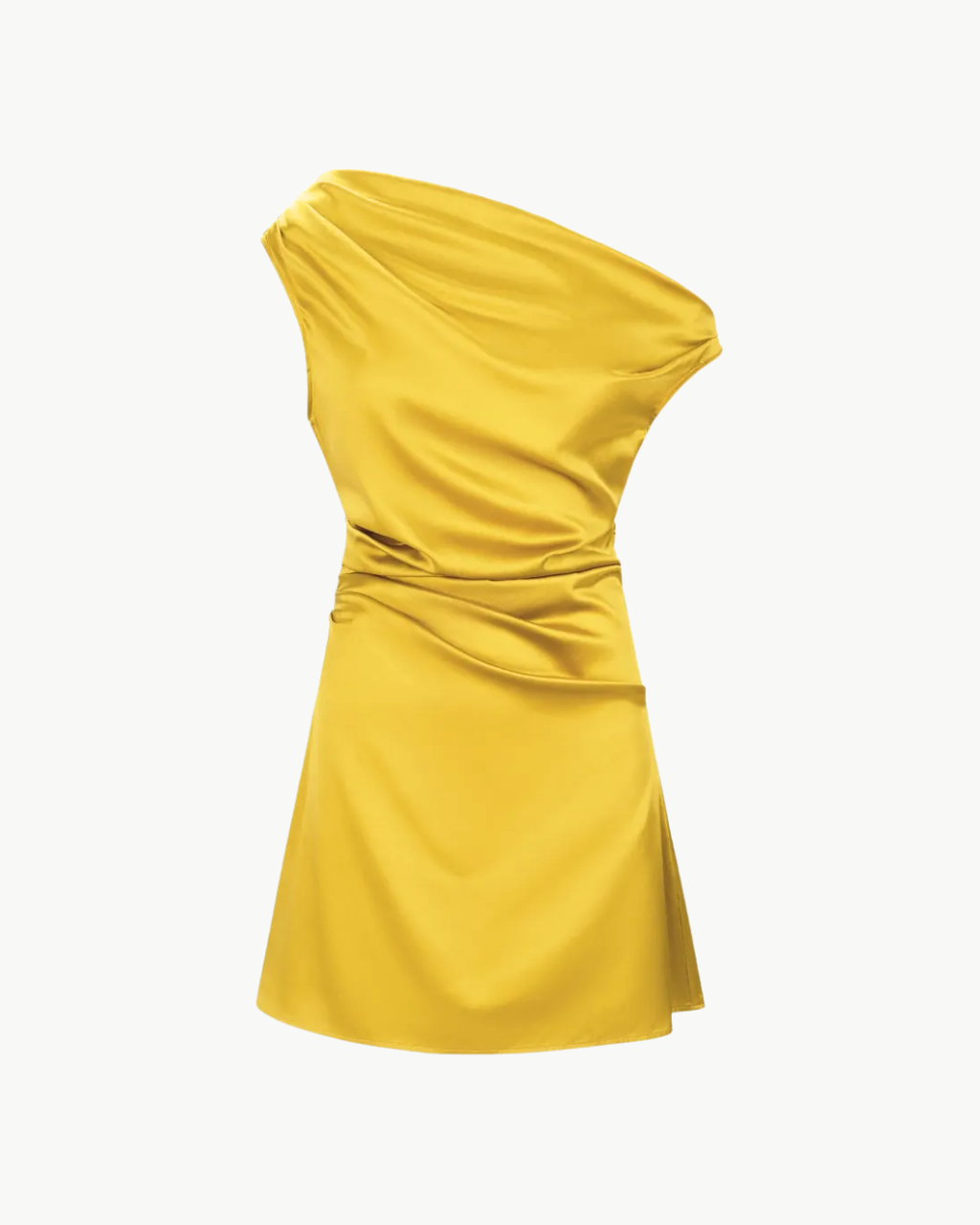 Staud Mini Phare Dress - Turmeric