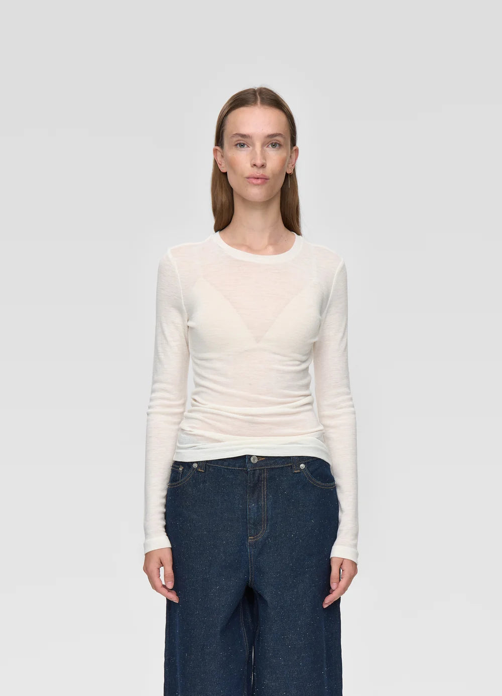 Minimum Natashas Sweater - Lait De Coco