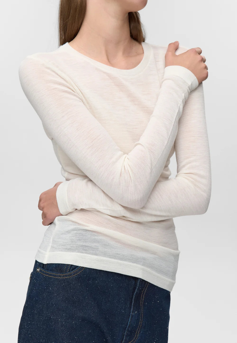 Minimum Natashas Sweater - Lait De Coco