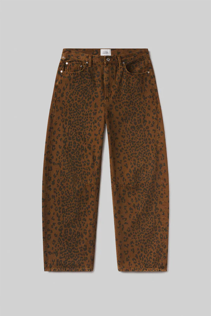 Citizens of Humanity Miro Jean Long Jeans - Sepia Cheetah