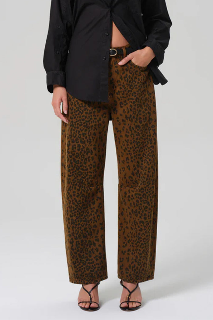 Citizens of Humanity Miro Jean Long Jeans - Sepia Cheetah
