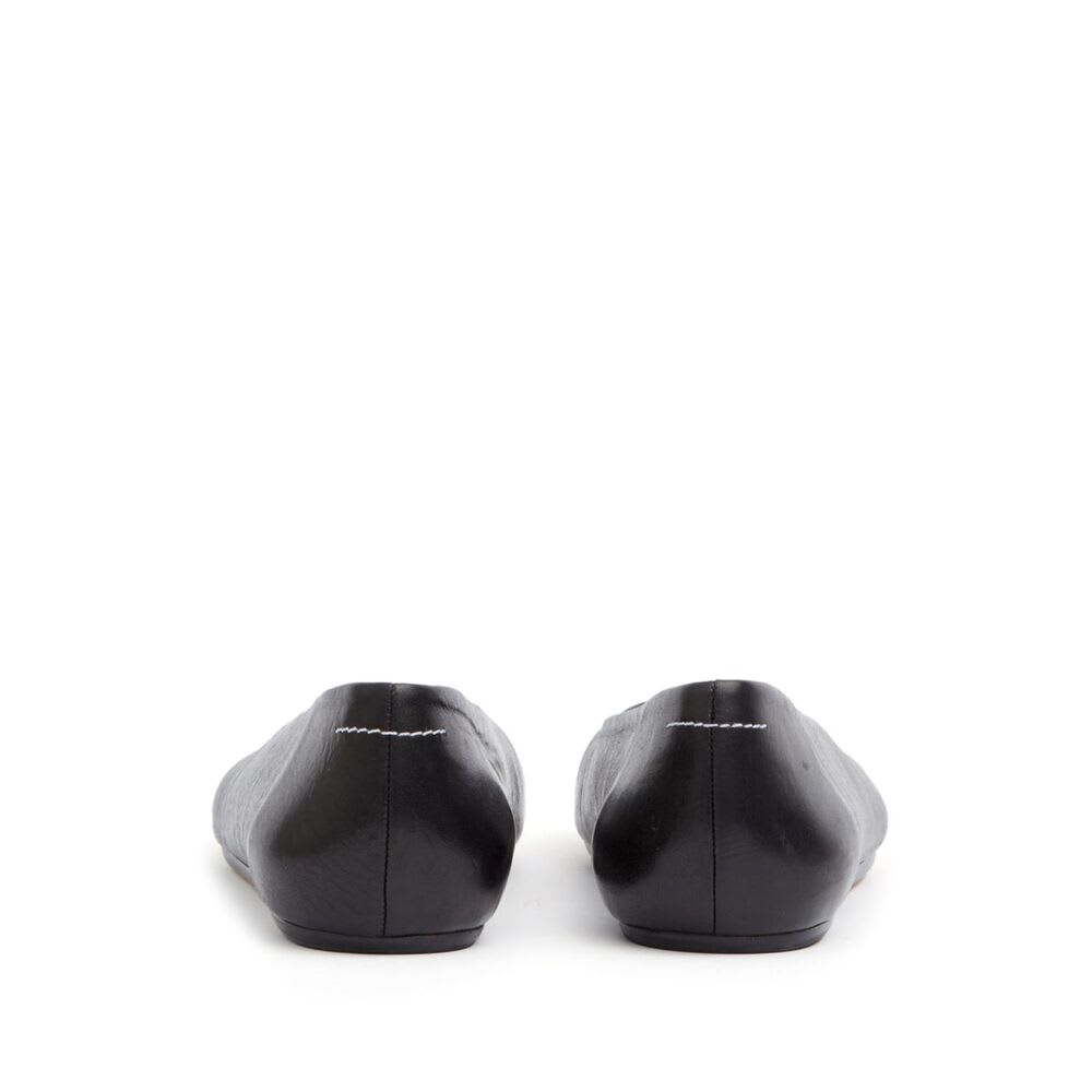 MM6 Maison Margiela Ballet Flats - Black