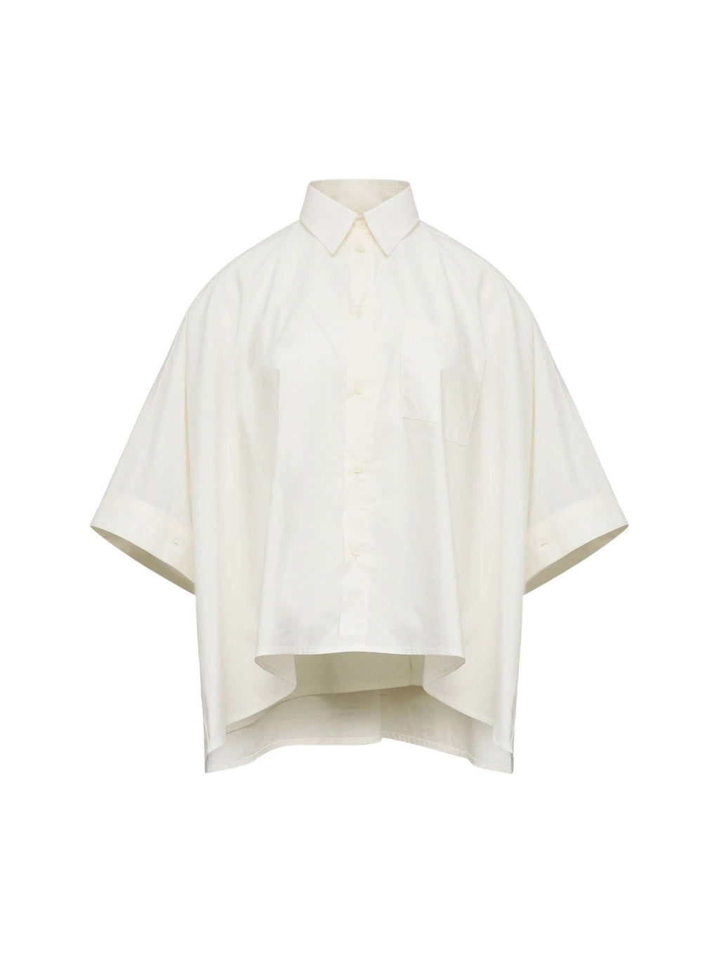 MM6 Maison Margiela Cropped Shirt - White