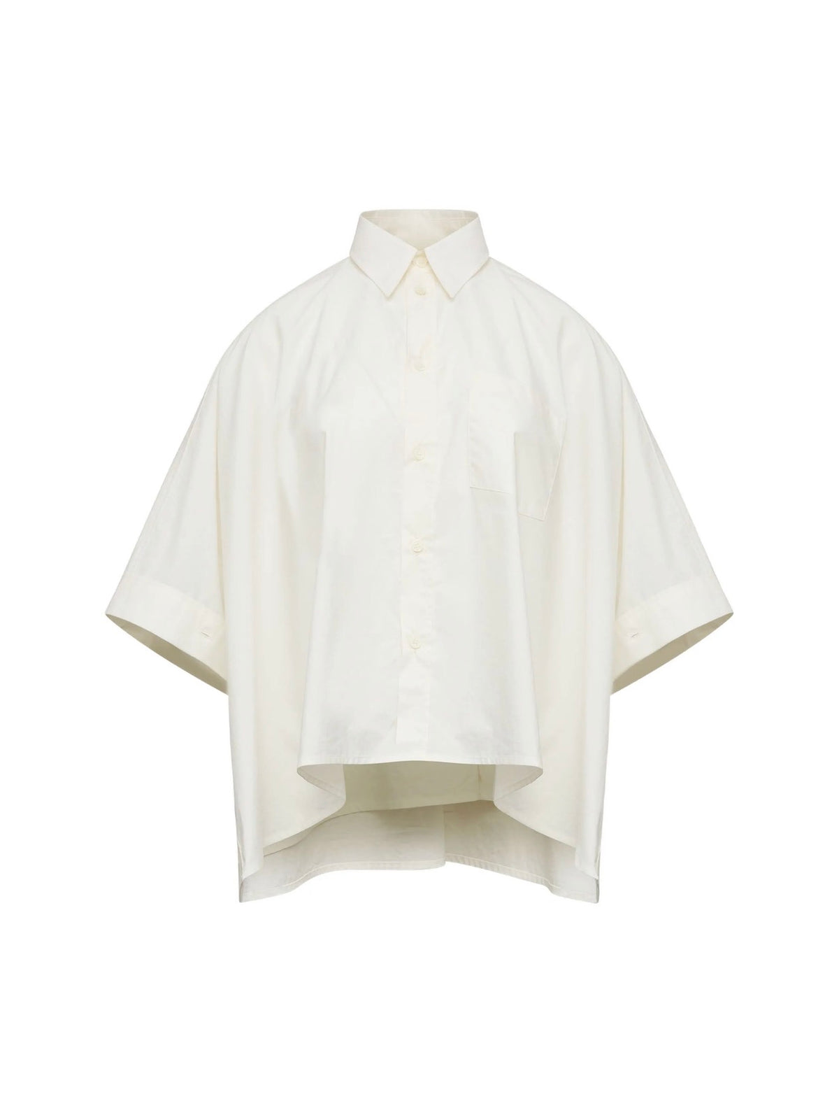 MM6 Maison Margiela Cropped Shirt - White