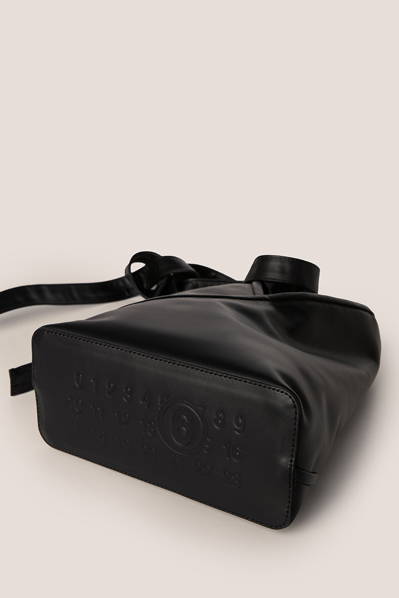 MM6 Maison Margiela Japanese calf leather tote - Black