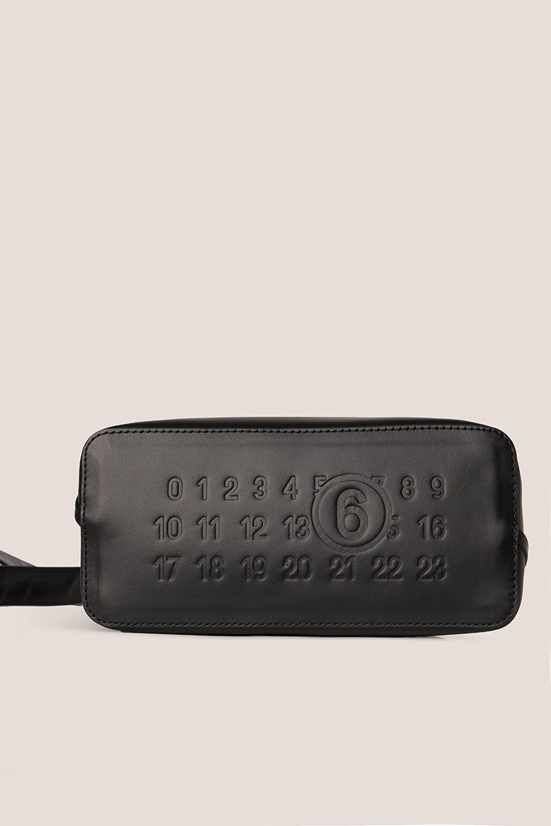 MM6 Maison Margiela Japanese calf leather tote - Black