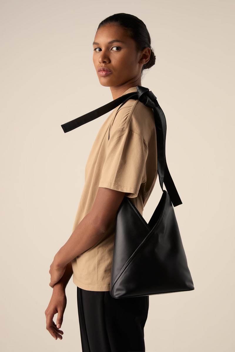 MM6 Maison Margiela Japanese calf leather tote - Black