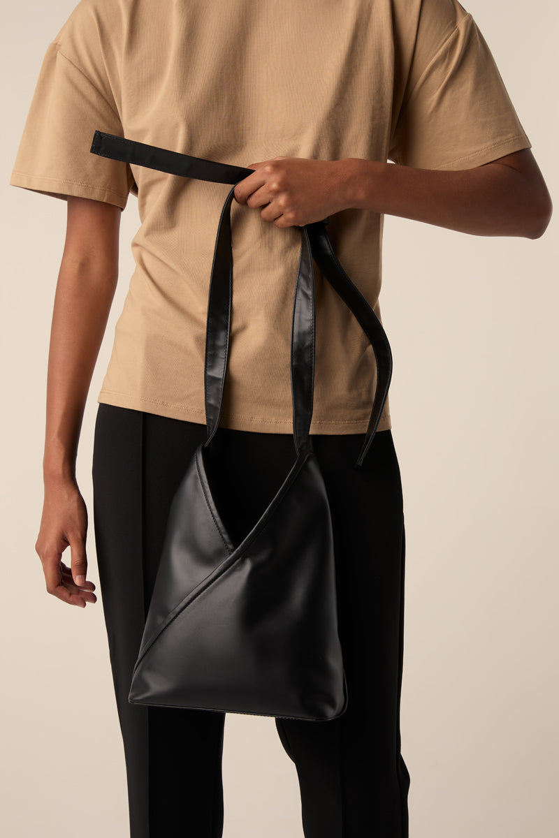 MM6 Maison Margiela Japanese calf leather tote - Black