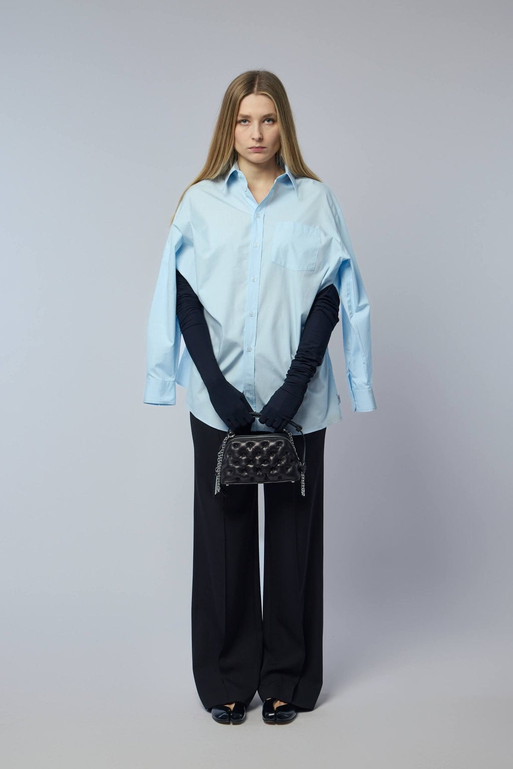 MM6 Maison Margiela Long-Sleeved Cotton Shirt