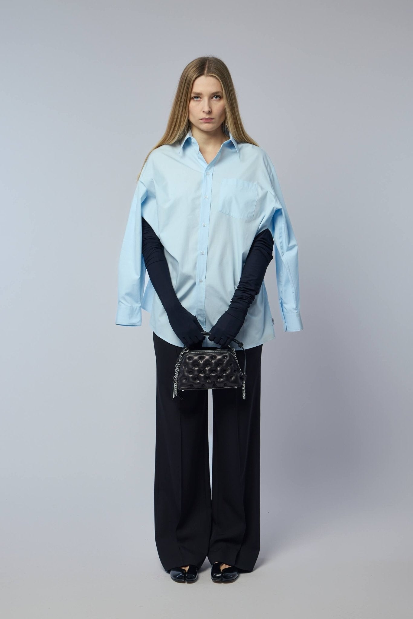 MM6 Maison Margiela Long-Sleeved Cotton Shirt