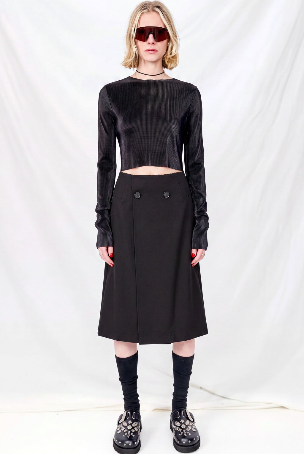 MM6 Maison Margiela Midi Skirt