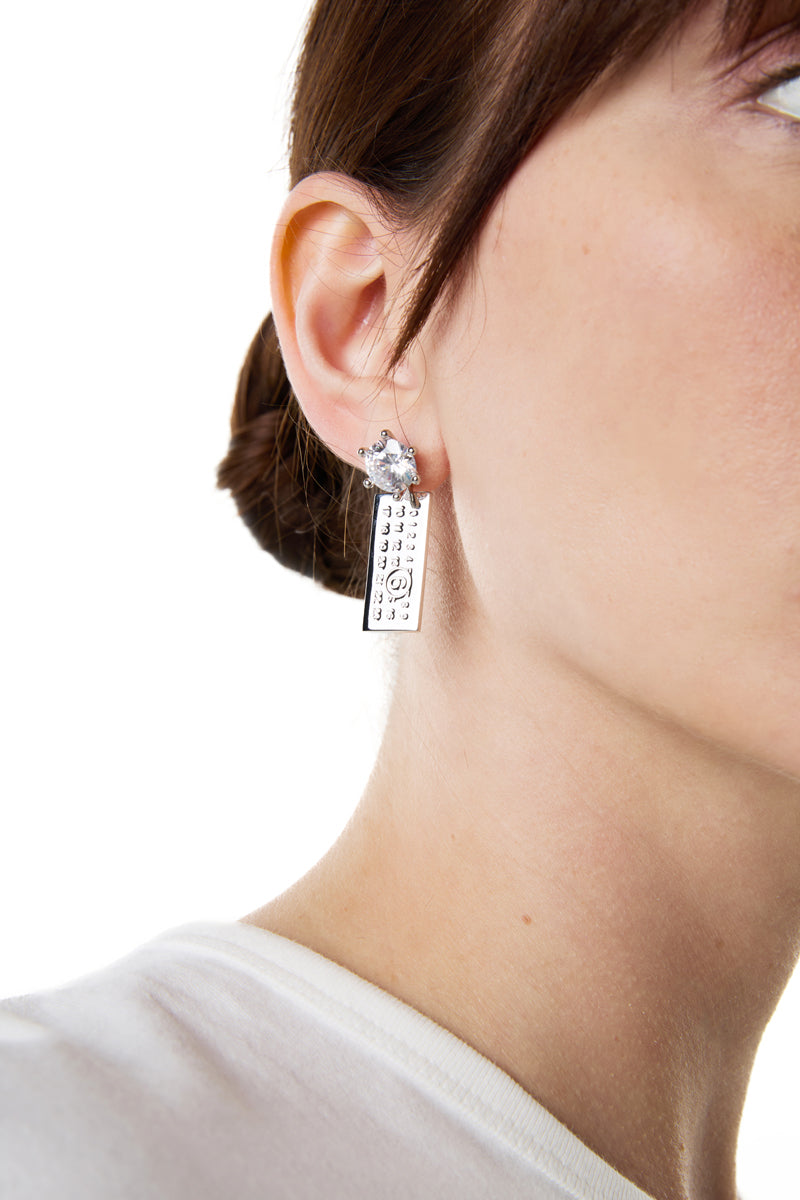MM6 Maison Margiela Numeric Charm Earrings