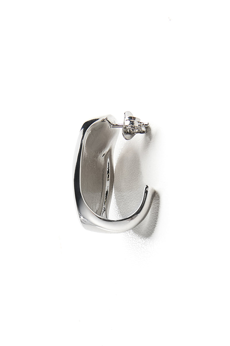 MM6 Maison Margiela Numeric Signet Earring - Silver