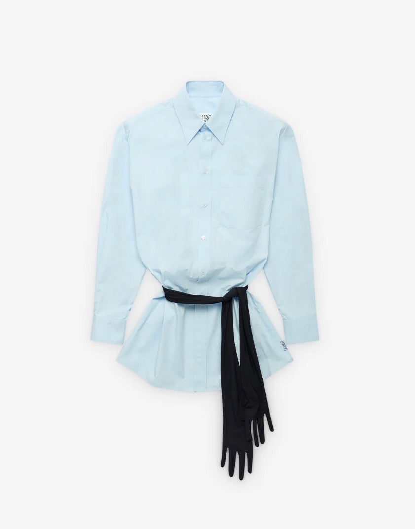 MM6 Maison Margiela Long-Sleeved Cotton Shirt