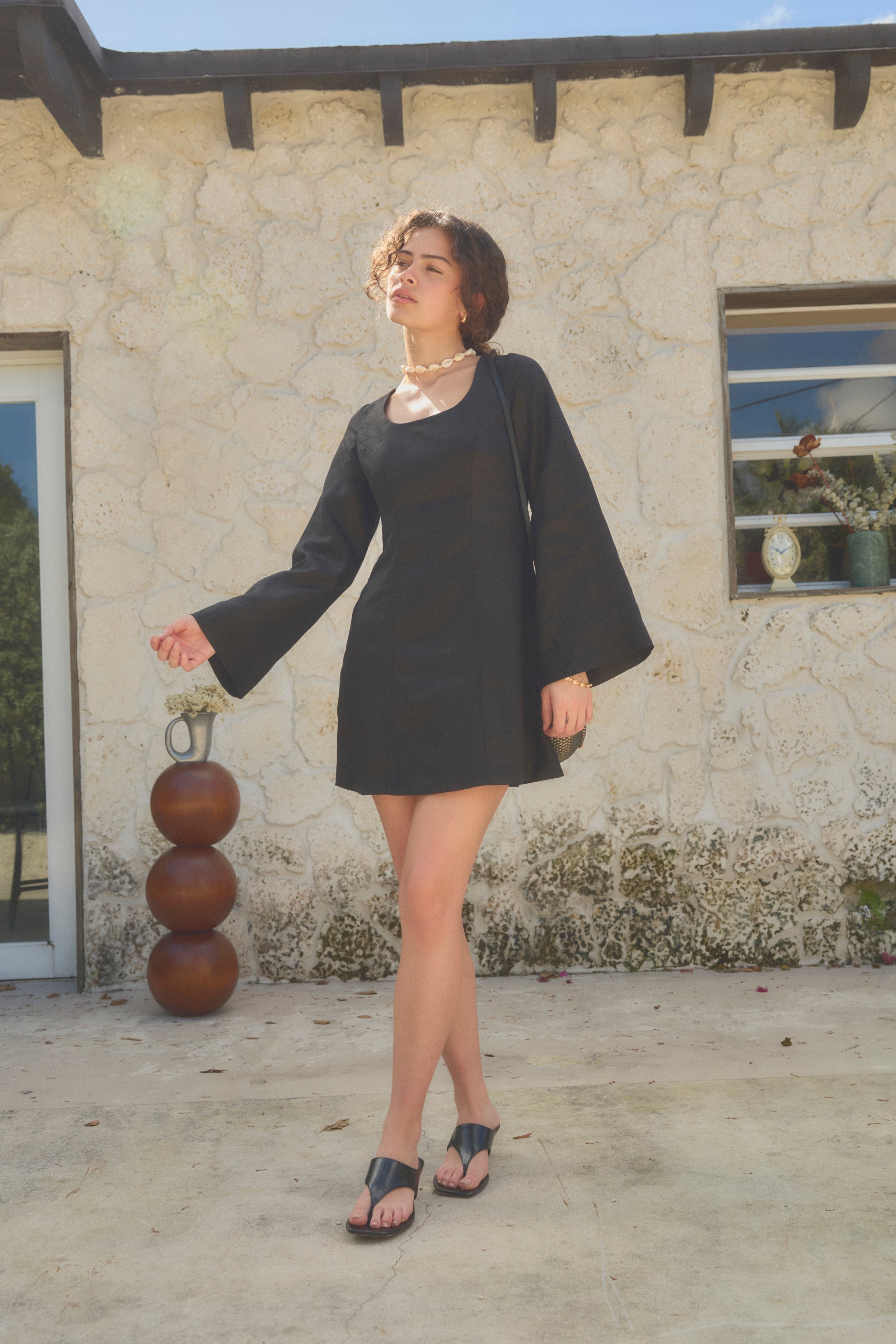 ESYA Monaco Linen Mini Dress