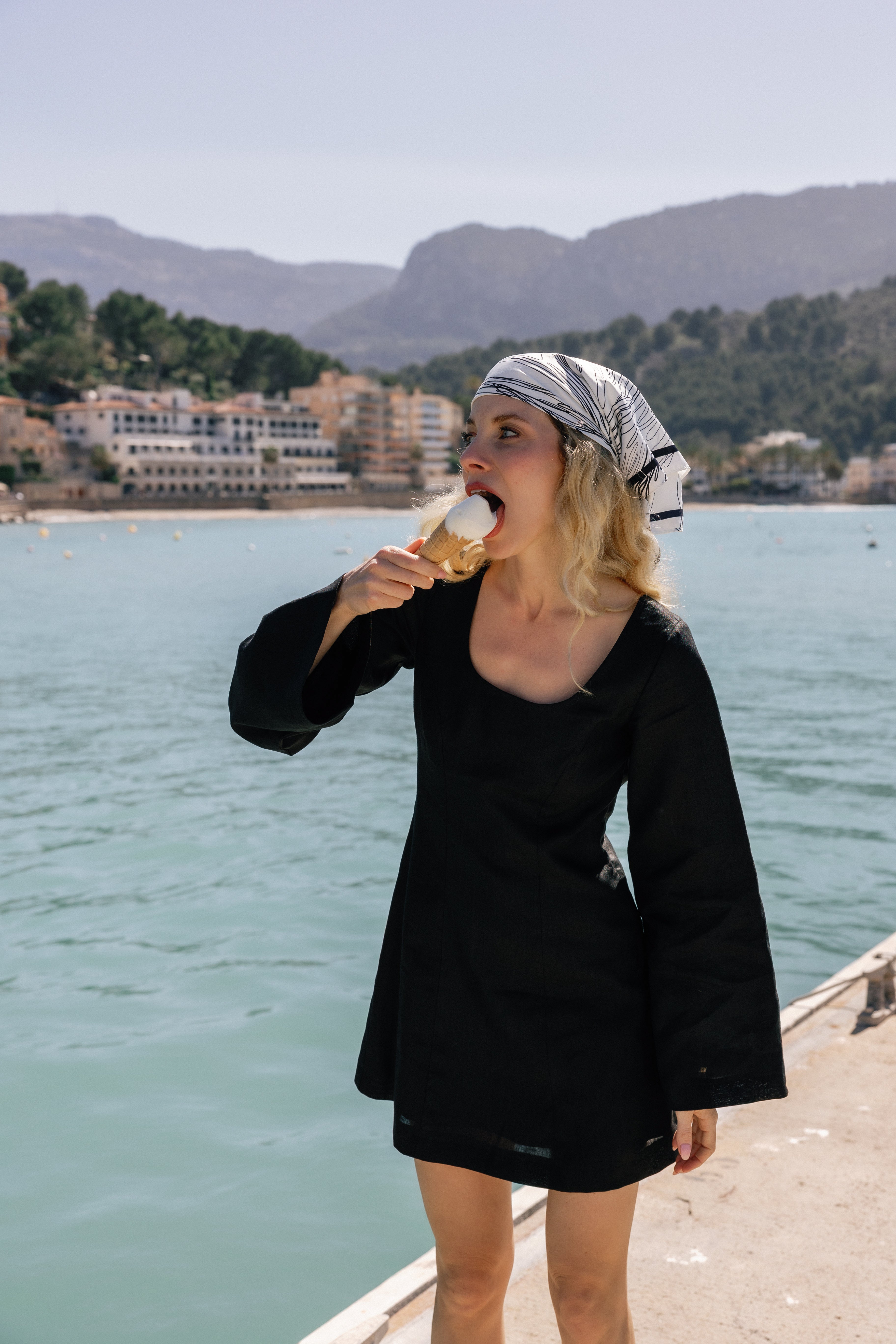 ESYA Monaco Linen Mini Dress