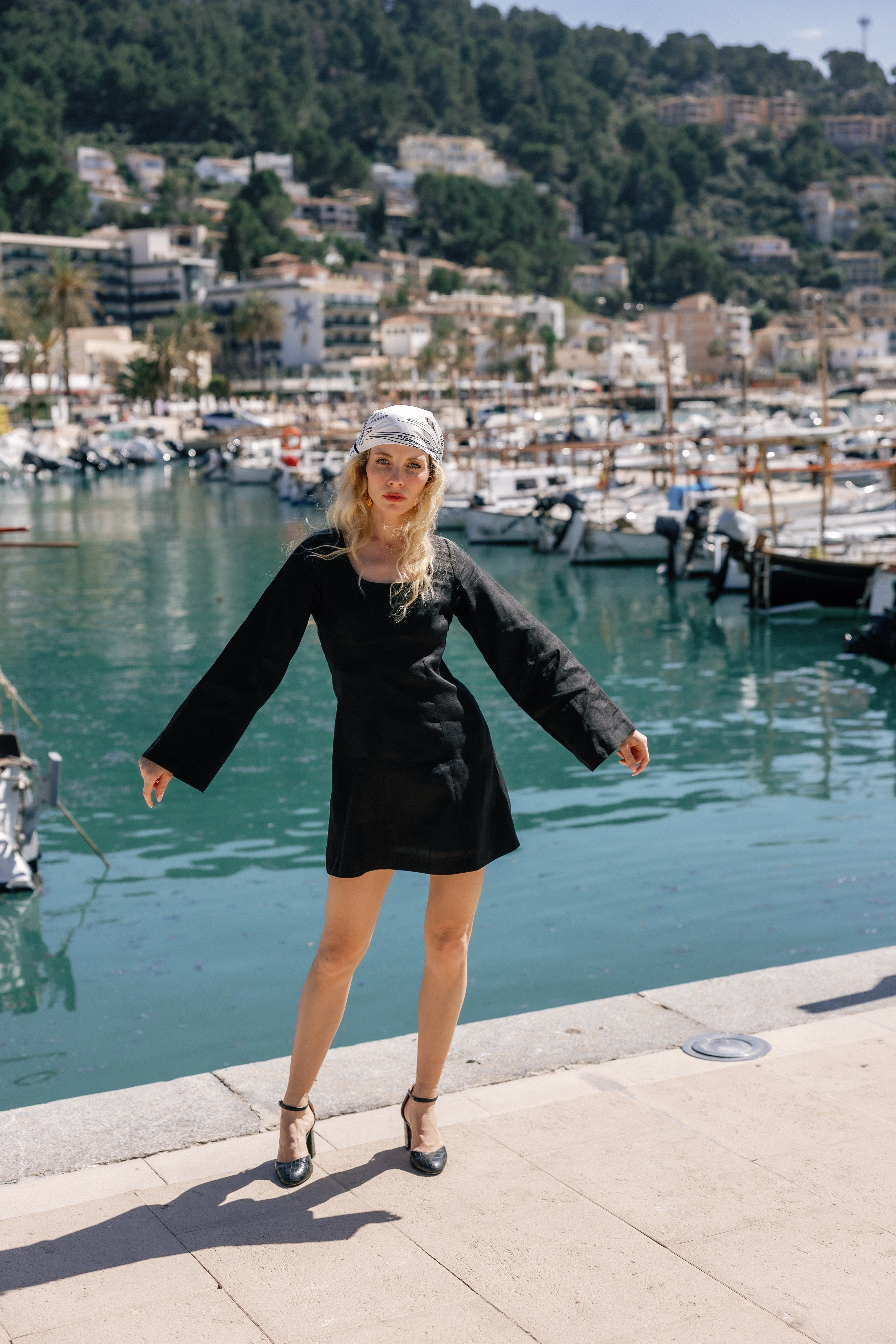 ESYA Monaco Linen Mini Dress