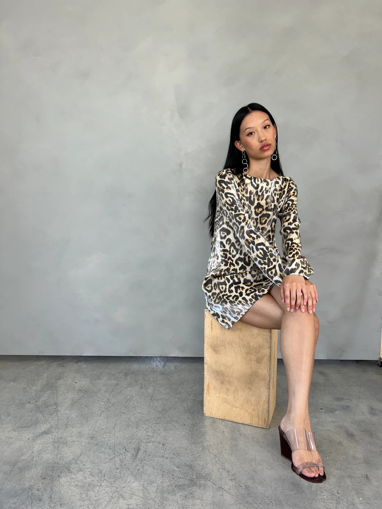 Bronze Age Monroe Dress - Leopard