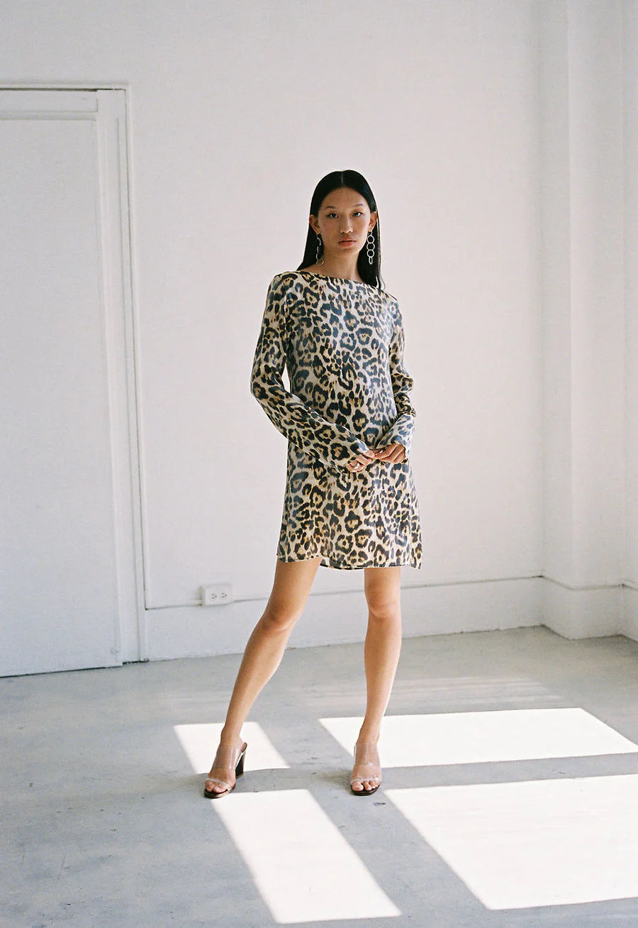 Bronze Age Monroe Dress - Leopard