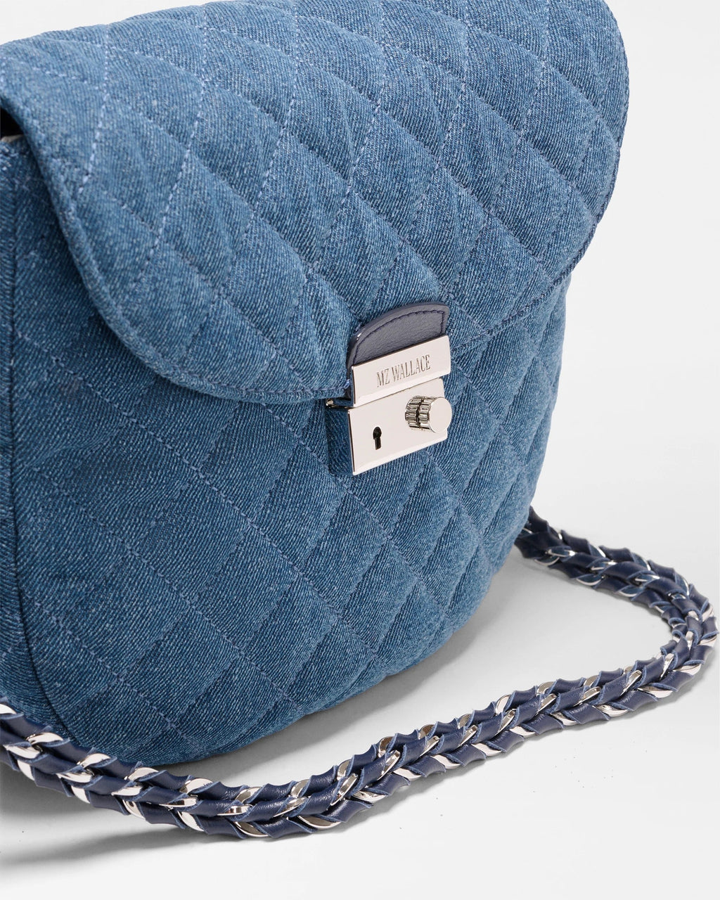 MZ Wallace Crosby Lock Saddle Crossbody