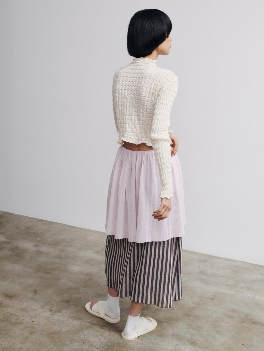 Rus Maboroshi Skirt - Pale Pink