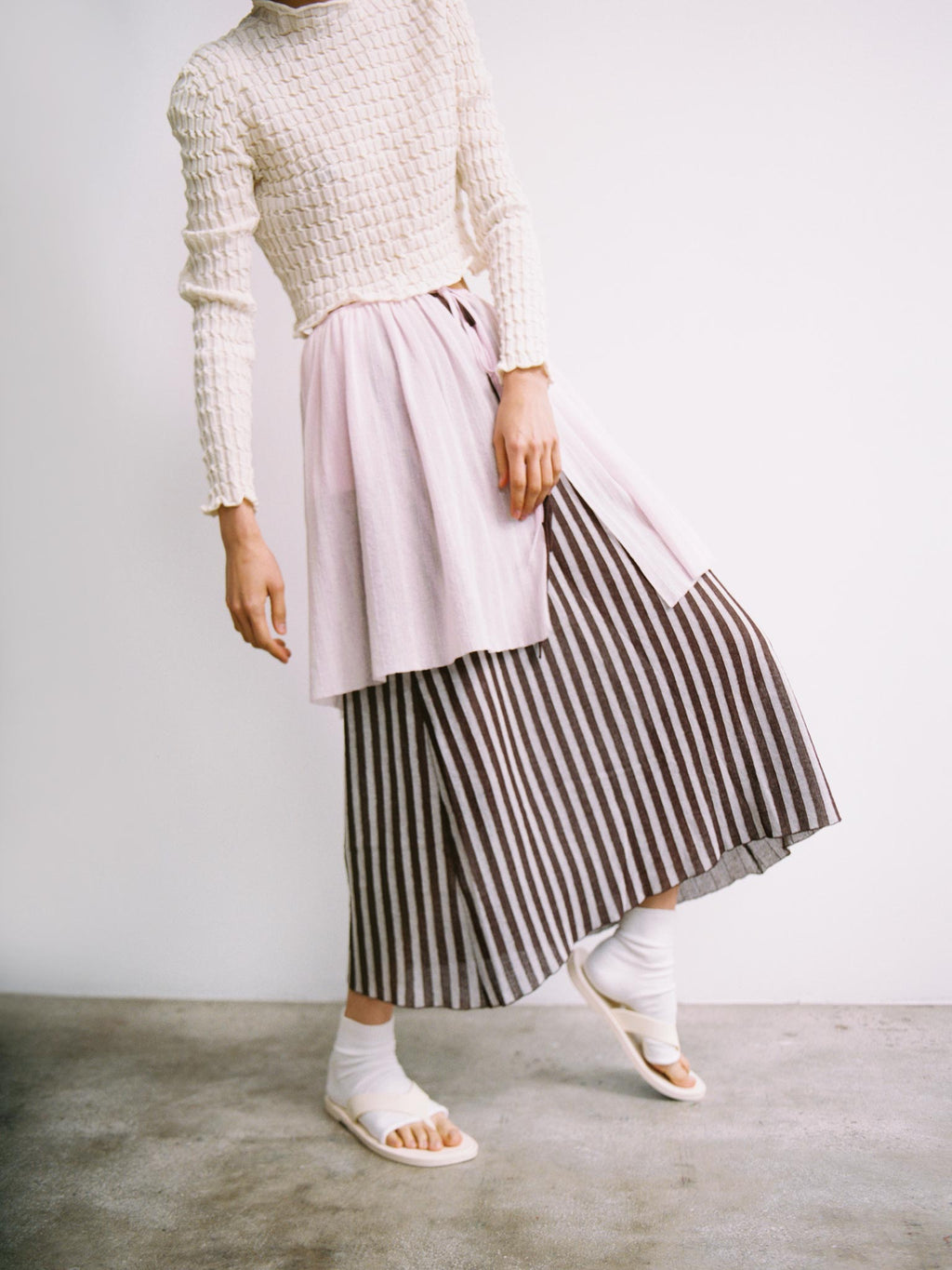 Rus Maboroshi Skirt - Pale Pink