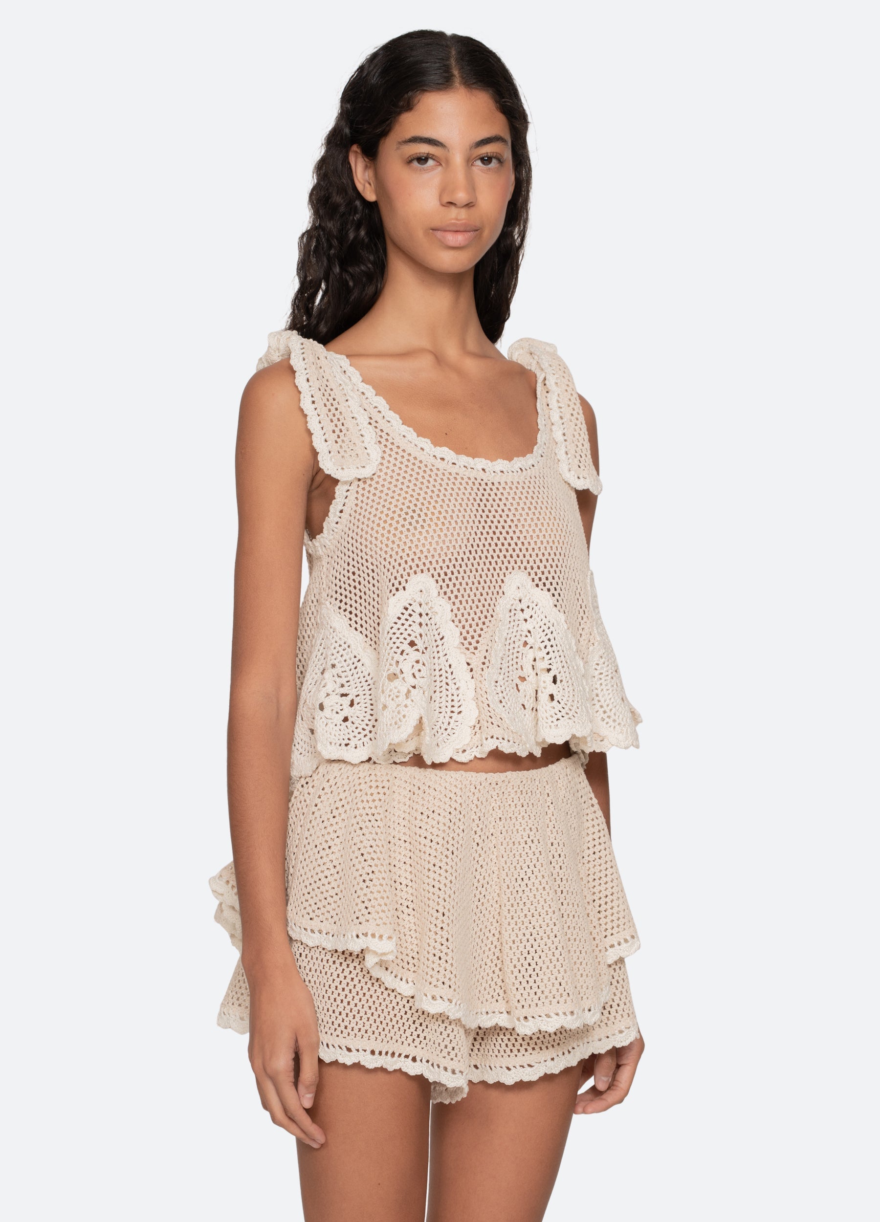 Sea NY Madelyn Tank - Cream