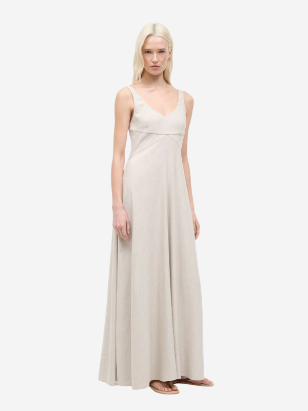Staud Madison Dress - Natural