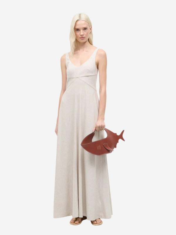 Staud Madison Dress - Natural