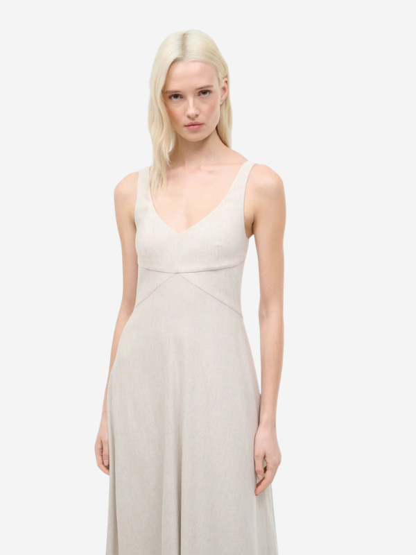Staud Madison Dress - Natural