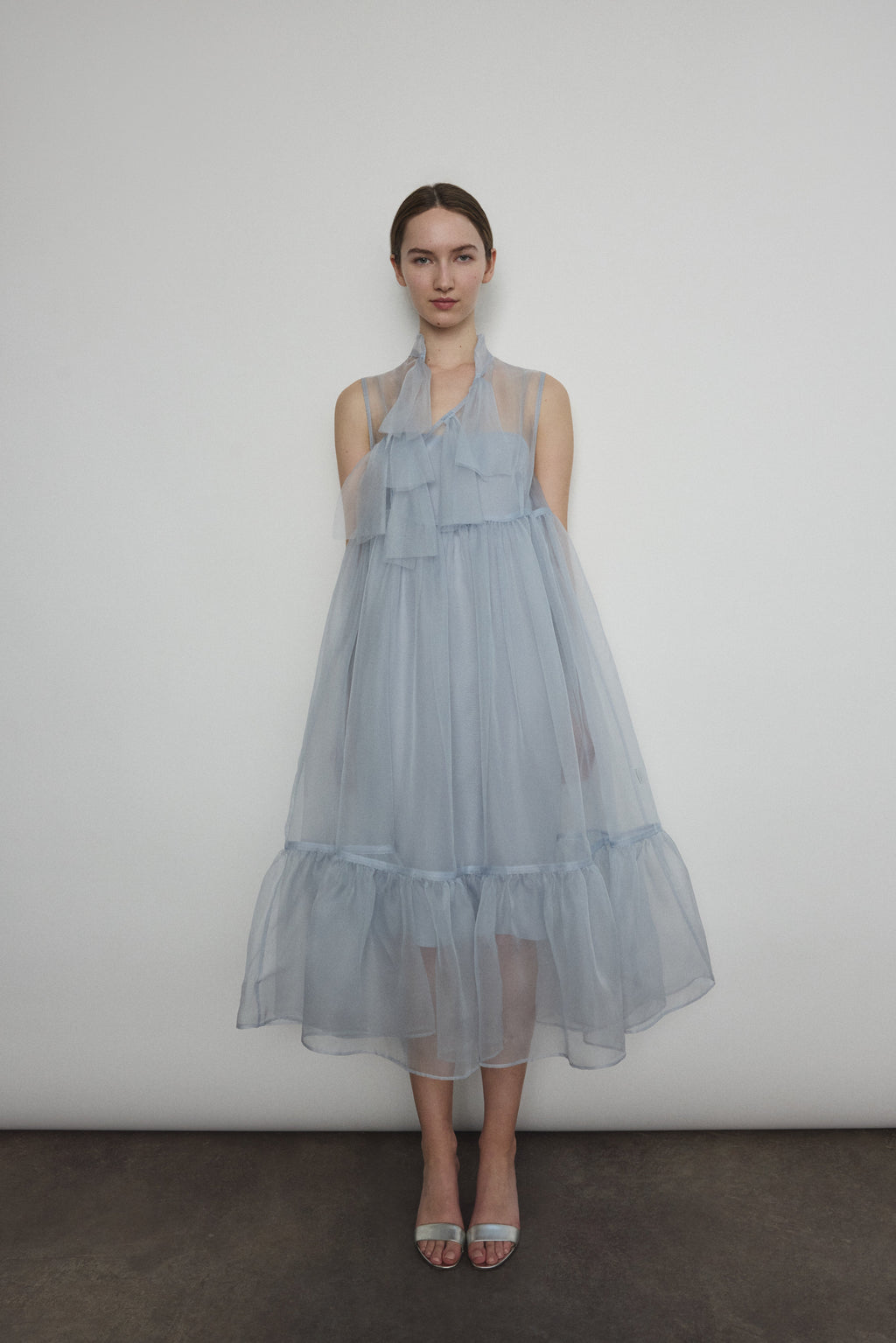Kamperett Mae Dress - Powder Blue