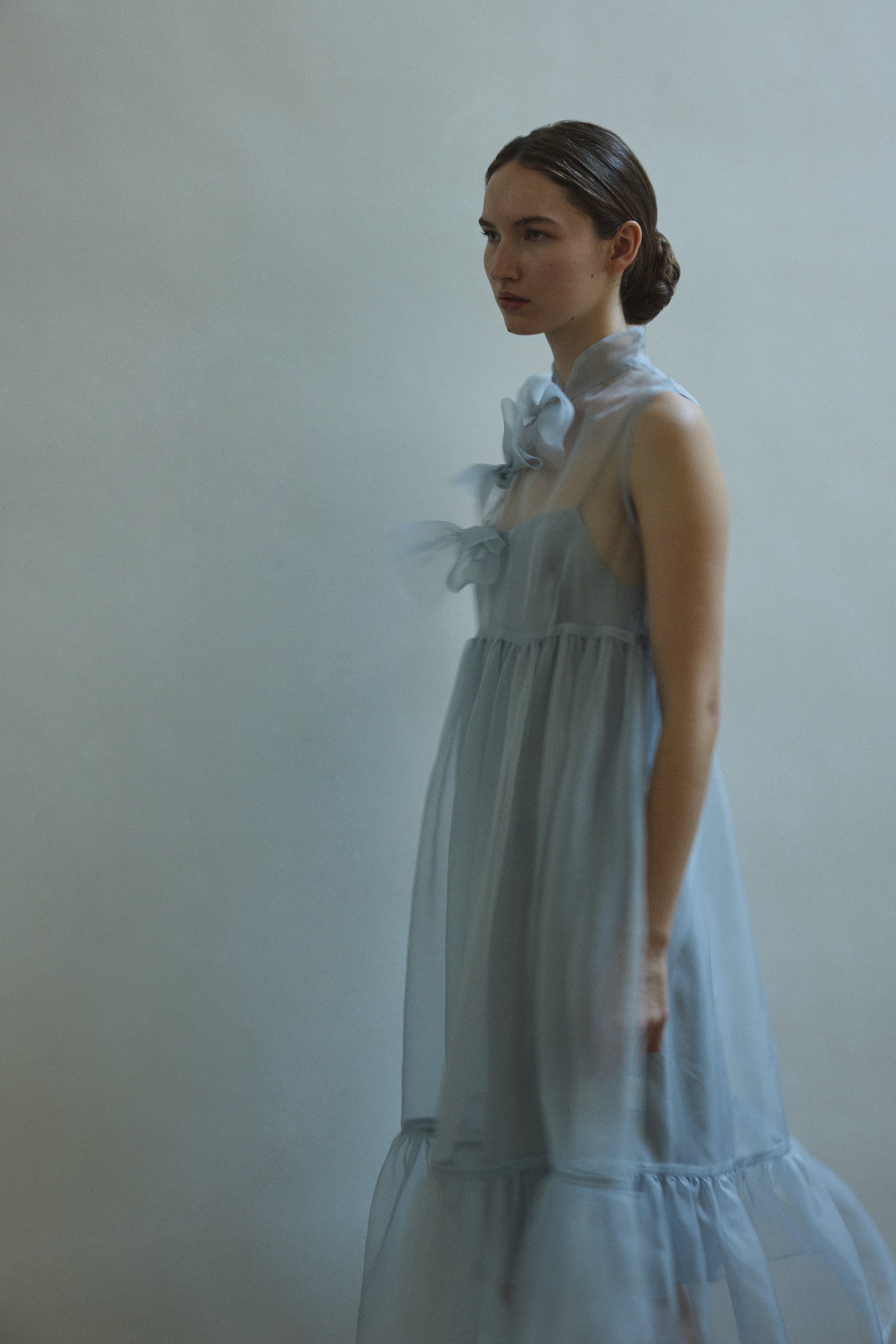 Kamperett Mae Dress - Powder Blue