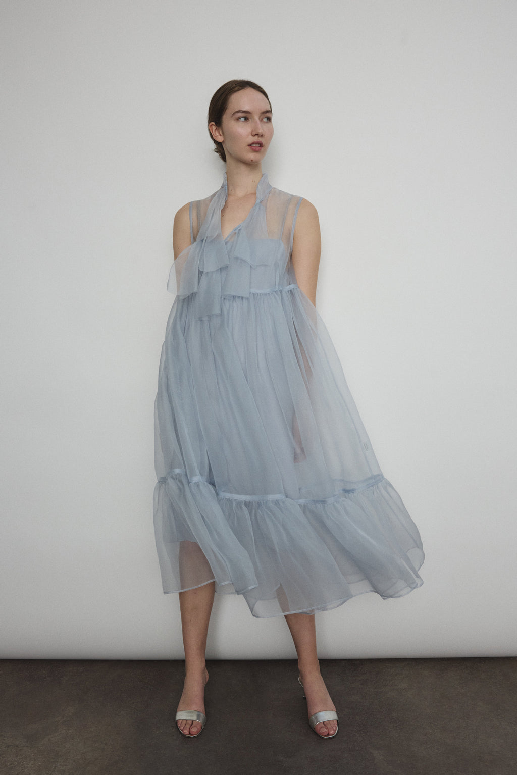Kamperett Mae Dress - Powder Blue