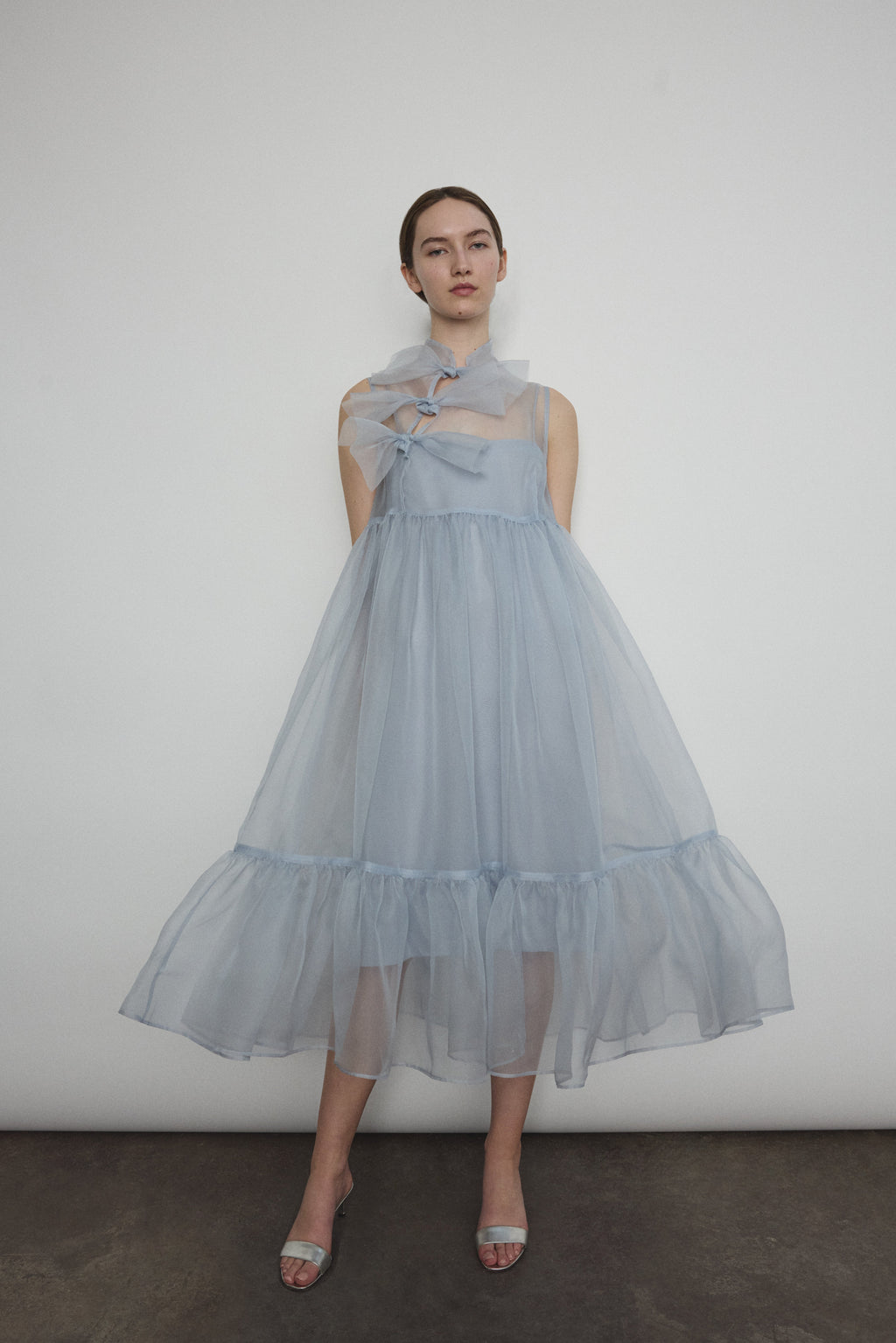 Kamperett Mae Dress - Powder Blue