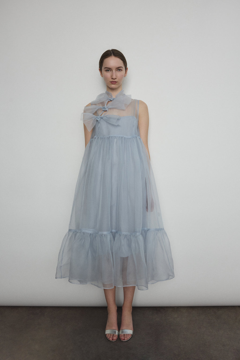 Kamperett Mae Dress - Powder Blue