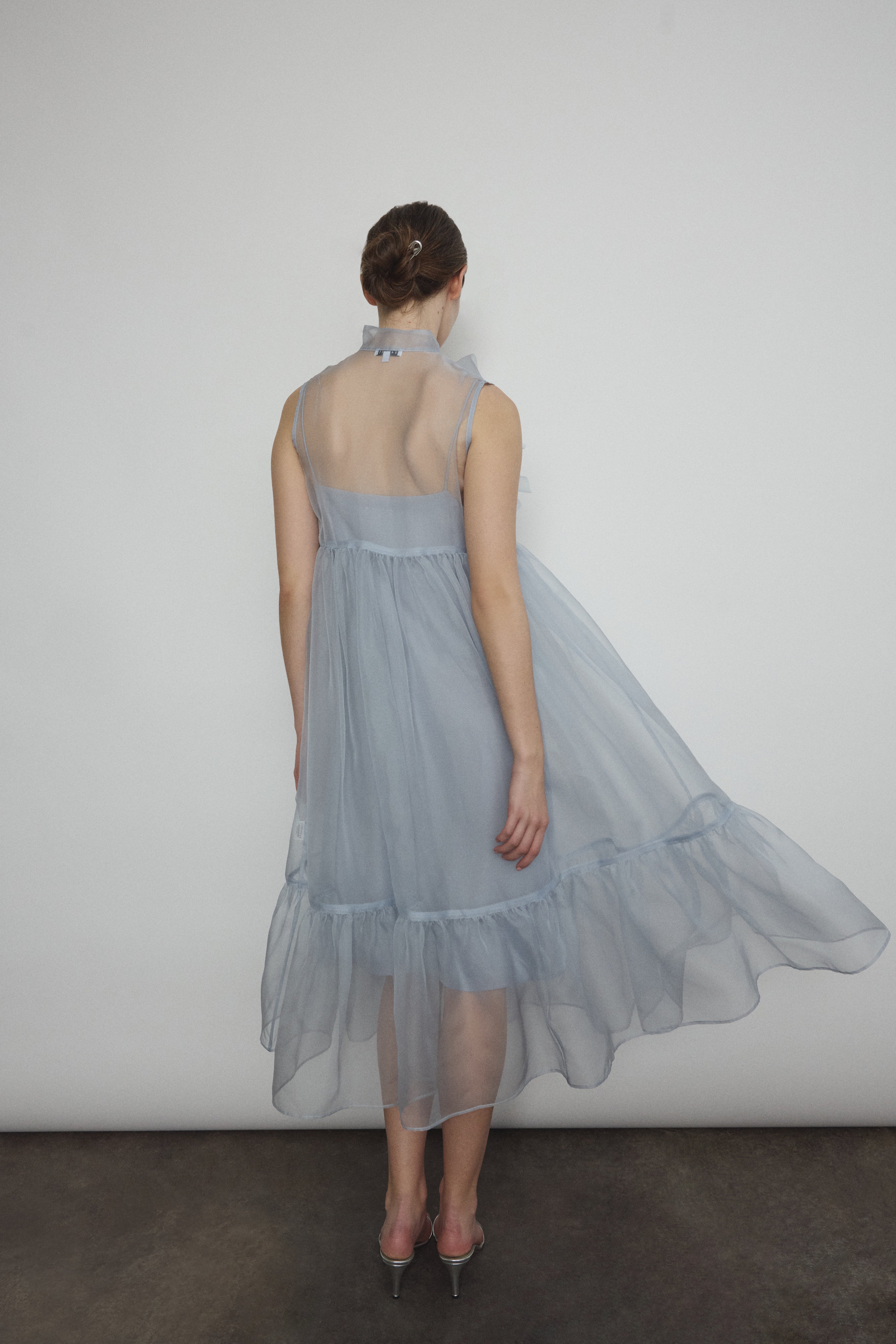 Kamperett Mae Dress - Powder Blue