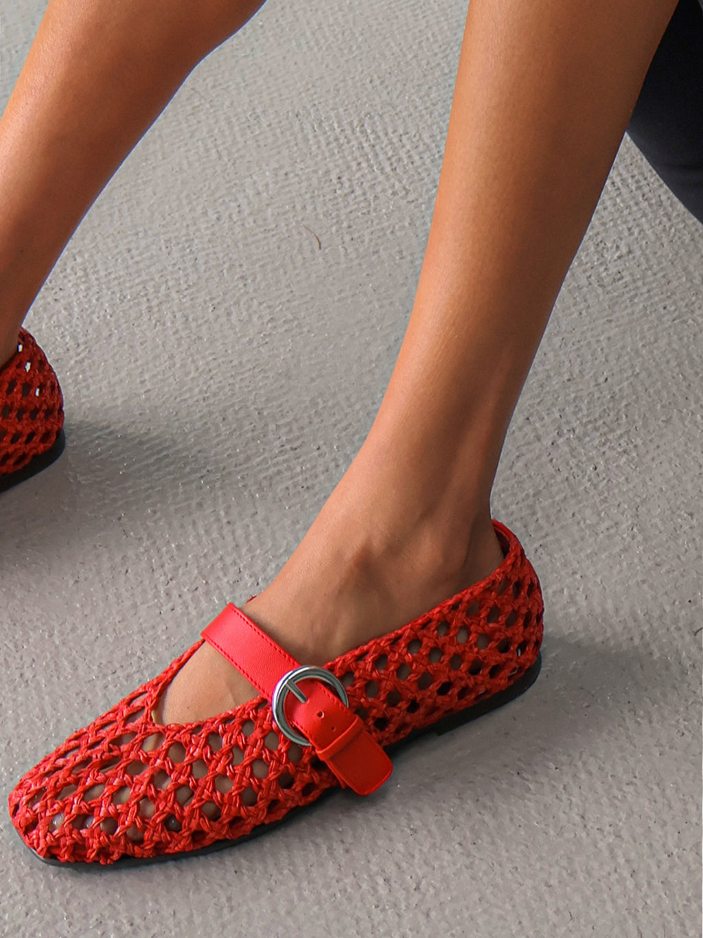 Maguire Aveiro Woven Ballerina Flats