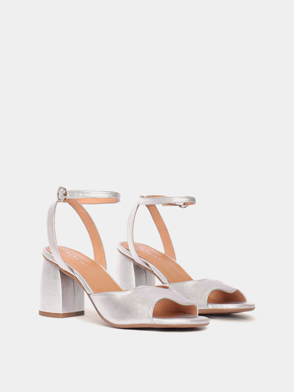 Maguire Malaga Heel - Silver